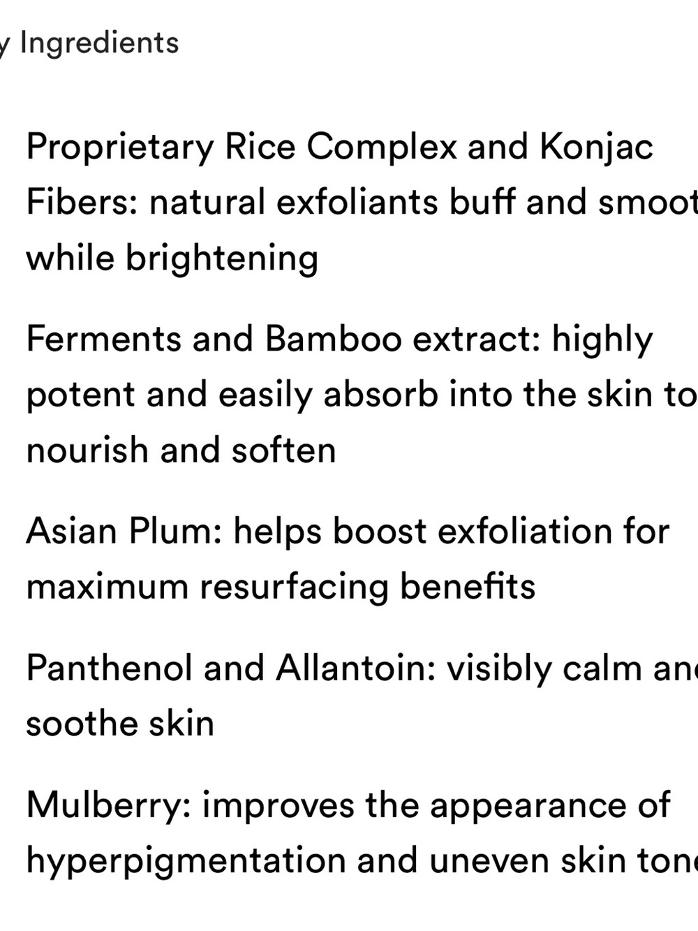 Peach & Lily Rice Dough Facial Scrub - Picture 7 of 8